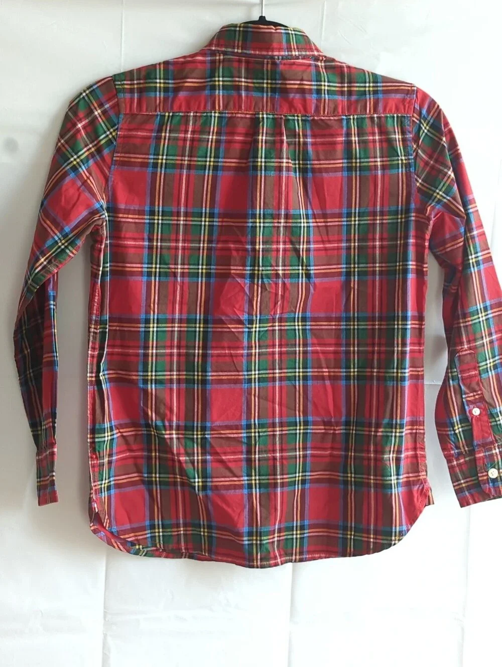 Gap Kids Plaid Long Sleeve Cotton Button-up Shirts Lot Of 2 Size L (10) NWT